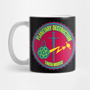 "We Destroy Worlds." Mug